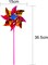 100 Pcs Bulk Rainbow Pinwheels - Large DIY Windmill Set for Kids, Colorful Outdoor Yard & Garden Decor, Spinning Party Favors for Birthdays, Weddings & School Events